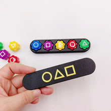 Korean Folk Game Sets Dice Party Game Props Square Circle Triangle Family Stone Catching Game Props Gonggi Jack Set For Kids Toy