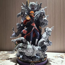Naruto Anime Figure Pvc six realms Payne Akatsuki Gk Statue Figurine Model Doll Ornament Collection Room Decora Christmas Gifts