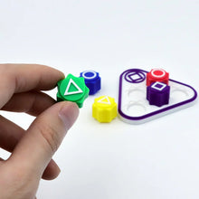 Korean Folk Game Sets Dice Party Game Props Square Circle Triangle Family Stone Catching Game Props Gonggi Jack Set For Kids Toy