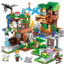 Cretive DIY Game The Farm Cottage Village House Building Blocks Compatible 21128  Bricks Toys Birthday Gift